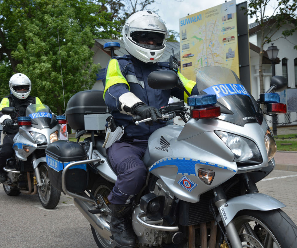 Tragiczny początek sezonu motocyklowego Suwalszczyźnie. Policjanci apelują o rozwagę