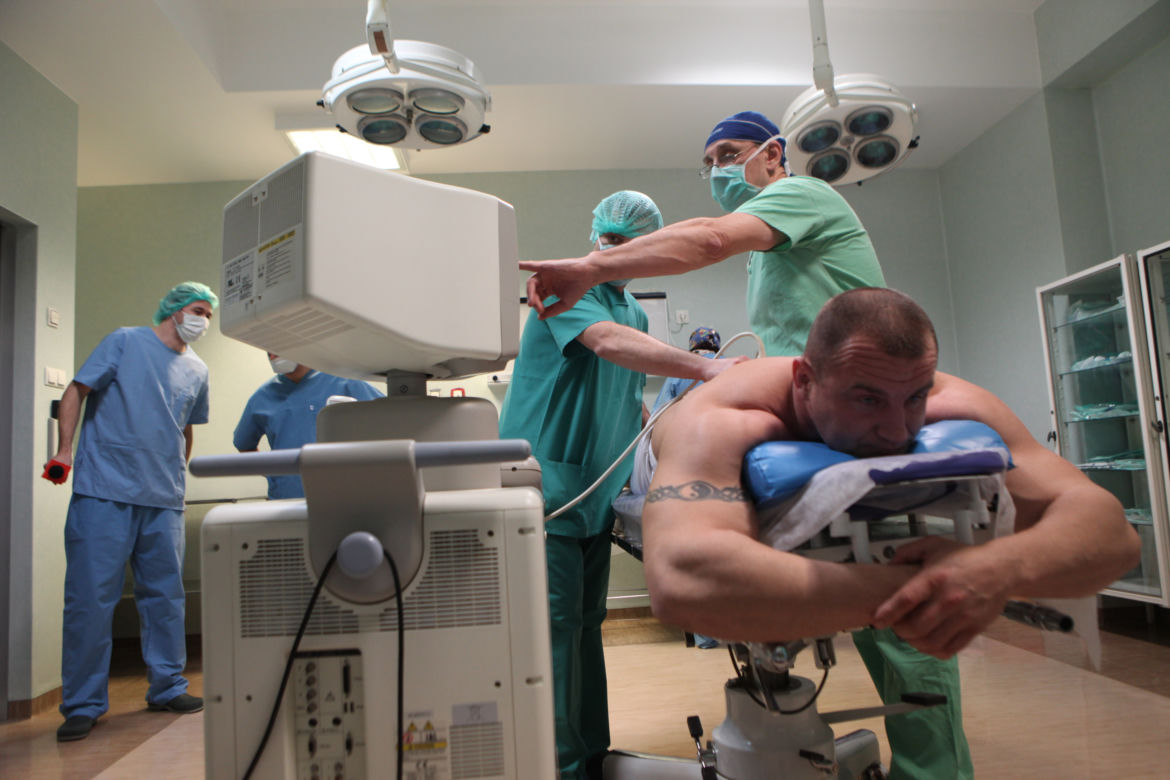 Mariusz Pudzianowski w szpitalu