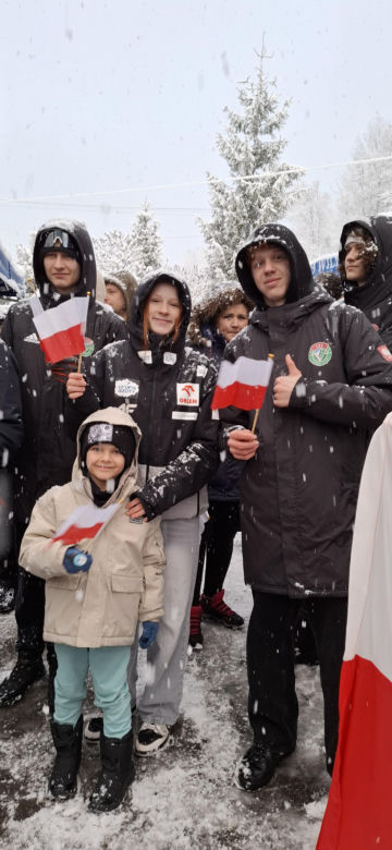 Powitanie Kacpra Tomasiaka w Bystrej 18.02.2026