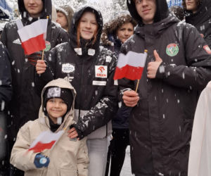 Powitanie Kacpra Tomasiaka w Bystrej 18.02.2026