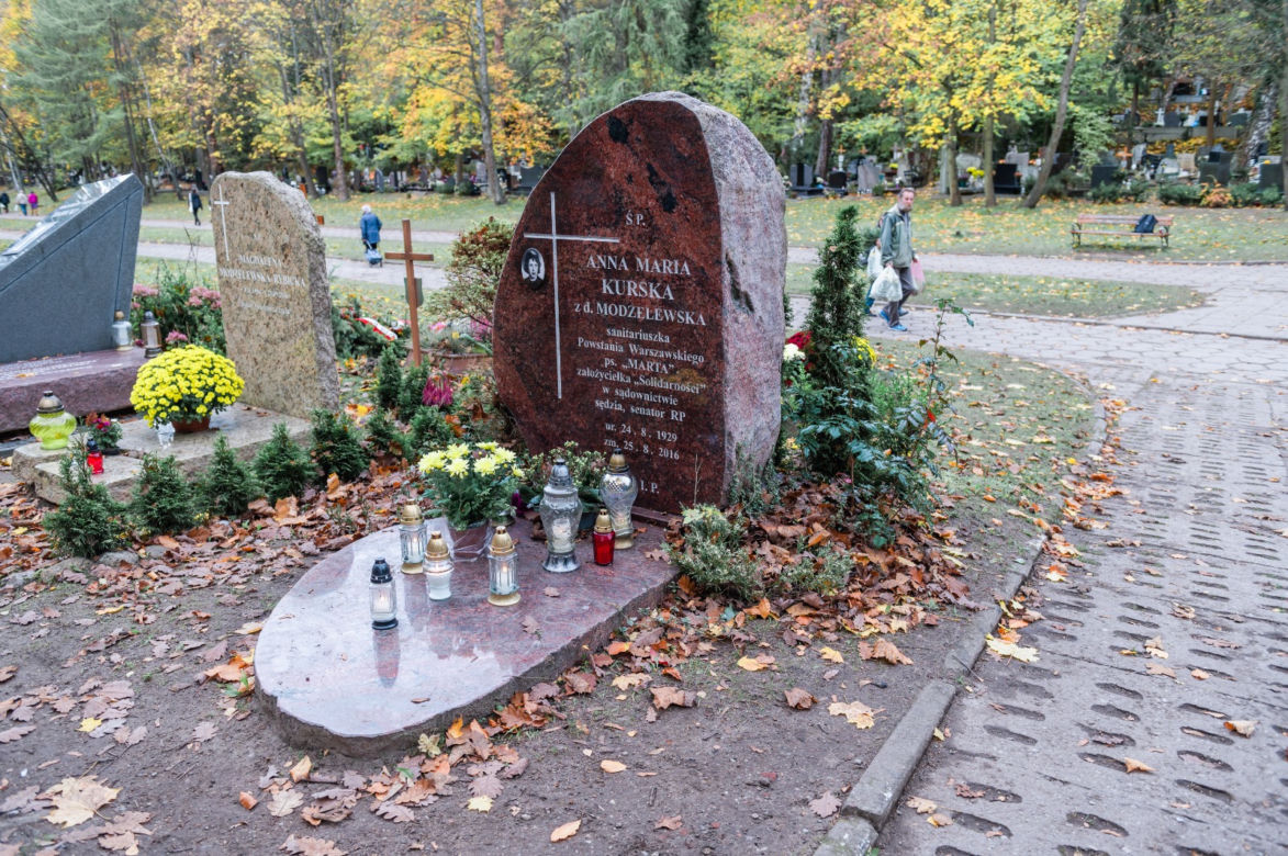 Grób Anny Kurskiej