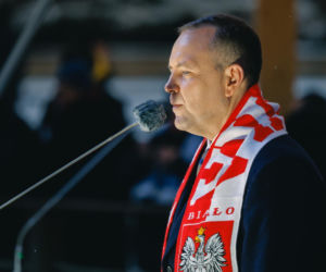 Karol Nawrocki wziął udział w Patriotycznej Pielgrzymce Kibiców na Jasnej Górze