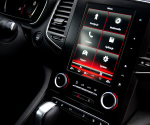 Renault Talisman menu gif