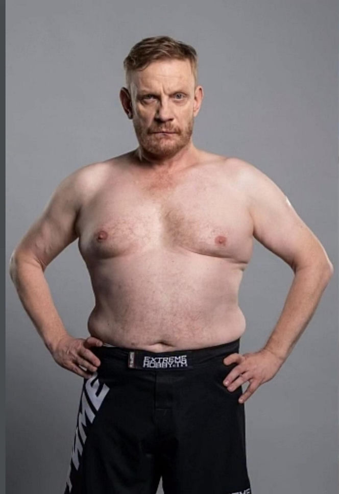 Bartosz Żukowski na siłowni