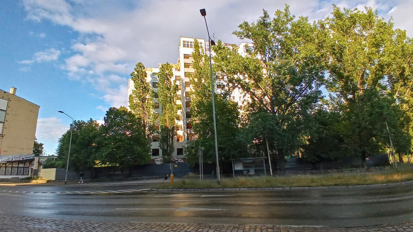 Rozbiórka Domu Marynarza - lipiec 2020