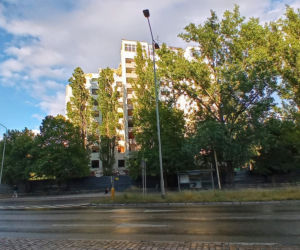 Rozbiórka Domu Marynarza - lipiec 2020