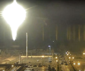 Atak na elektrownię atomową w Energodarze