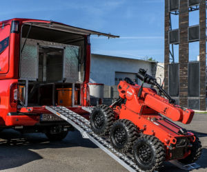 Wielkopolscy strażacy będą pracować z robotem! Ma na imię IBIS i jest jedyny w województwie!