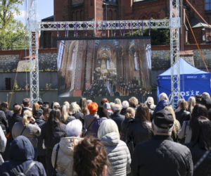 Poświęcił im swoją kampanię wyborczą. Przyszły na pogrzeb Łukasza Litewki. Oczy od razu się zaszkliły