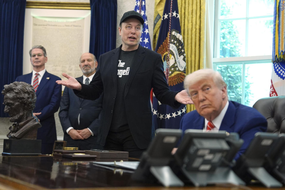 Elon Musk w Białym Domu z podbitym okiem 
