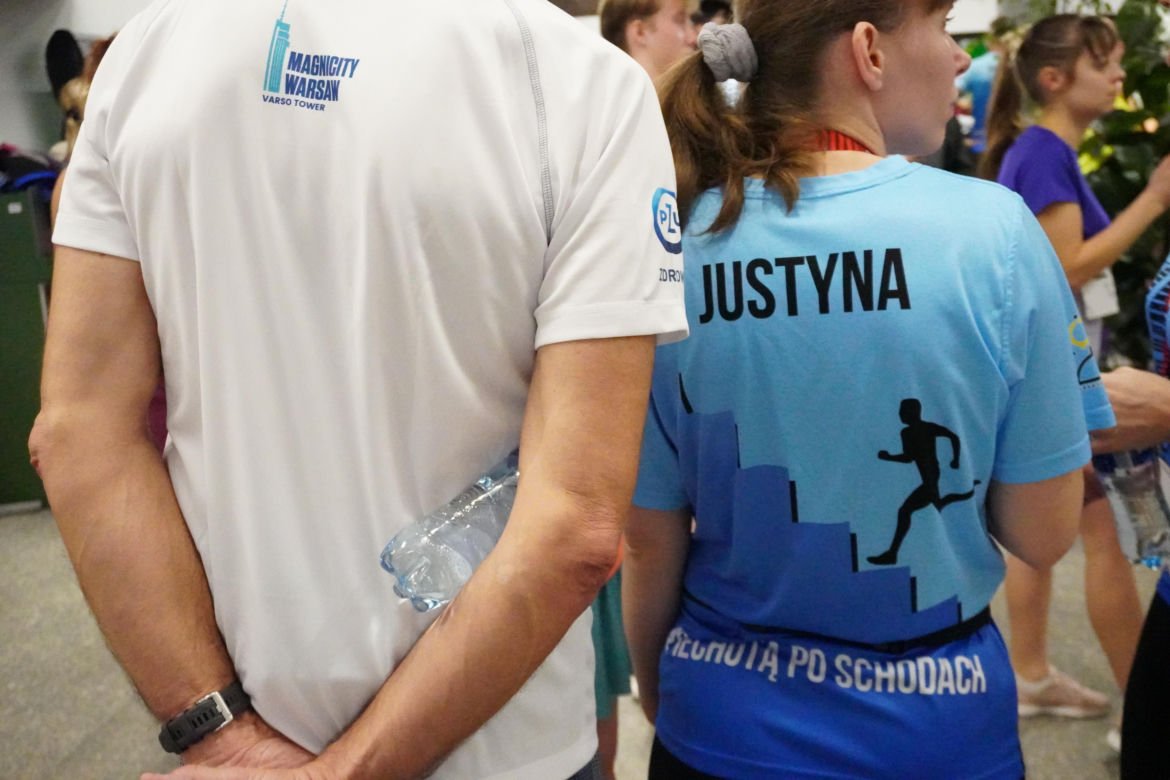 VIII Bieg po schodach Collegium Altum