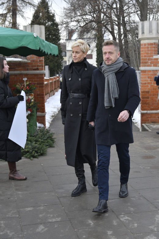 Były trener Legii Jan Urban na pogrzebie byłego właściciela Legii Mariusza Waltera