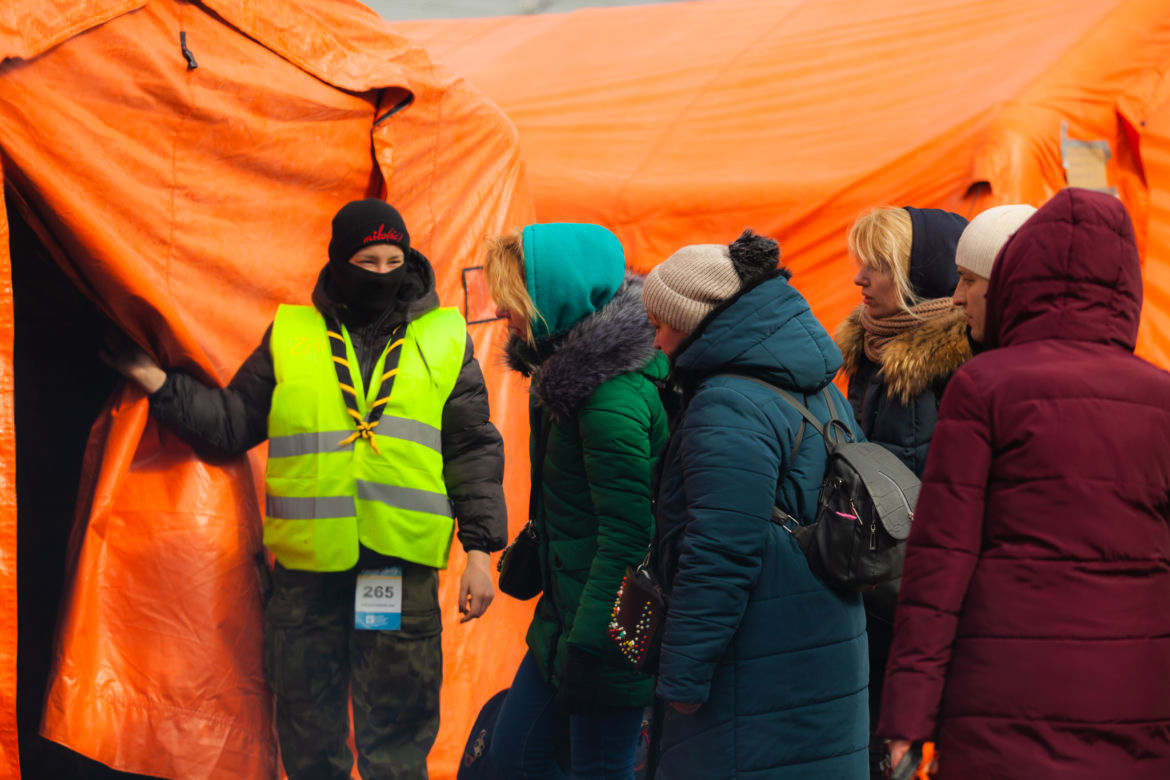 Harcerze z Siedlec aktywnie włączają się w pomoc uchodźcom w ramach kontyngentu humanitarnego ZHP "Zastęp Granica"