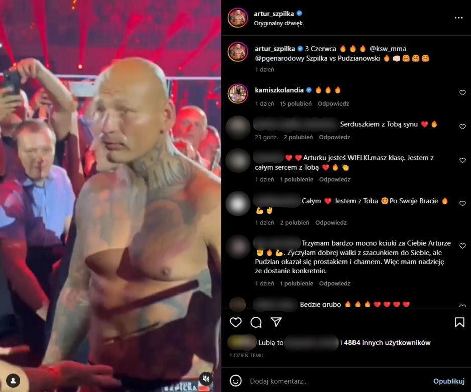 Artur Szpilka dostał ważną wiadomość od mamy
