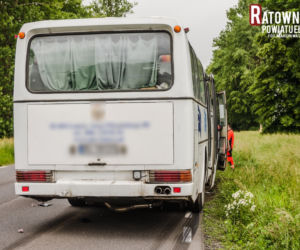 Śmiertelny wypadek na DK 65 za Prostkami. Motocyklista zginął na miejscu