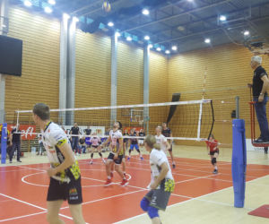 Mecz Trefla Gdańsk z kibicami