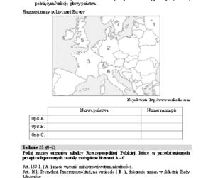 Matura rozszerzona WOS 9