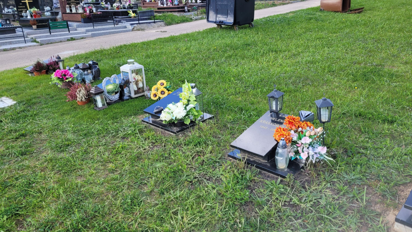 Tak wygląda „amerykański” cmentarz w Dywitach. Ile kosztuje miejsce?