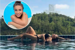 Edyta Herbuś pręży się w bikini i rzuca złotymi myślami. Czego pragnie moje ciało? Czułości, Miękkości, Nawilżenia
