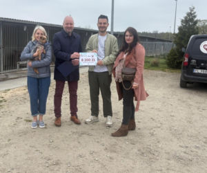 Niemałe pieniądze z „Ciastka z Misją”. Dla schroniska w Henrykowie