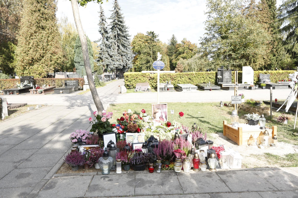 Tak wygląda grób Joanny Kołaczkowskiej