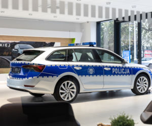 Policyjna Skoda Octavia iV