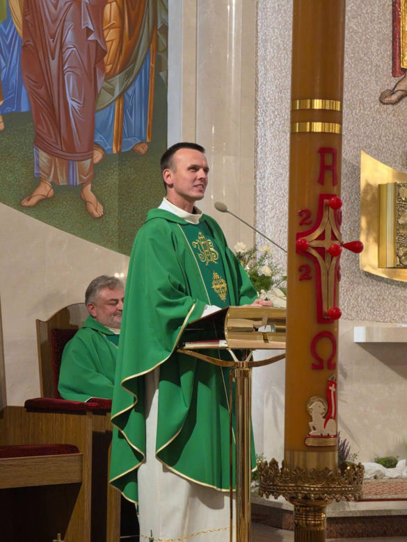 Pożegnanie księdza