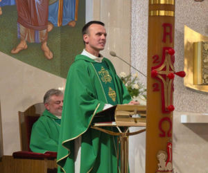 Pożegnanie księdza