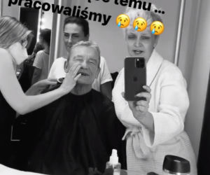 Barwy szczęścia. Adrianna Biedrzyńska żegna Krzysztofa Kiersznowskiego 