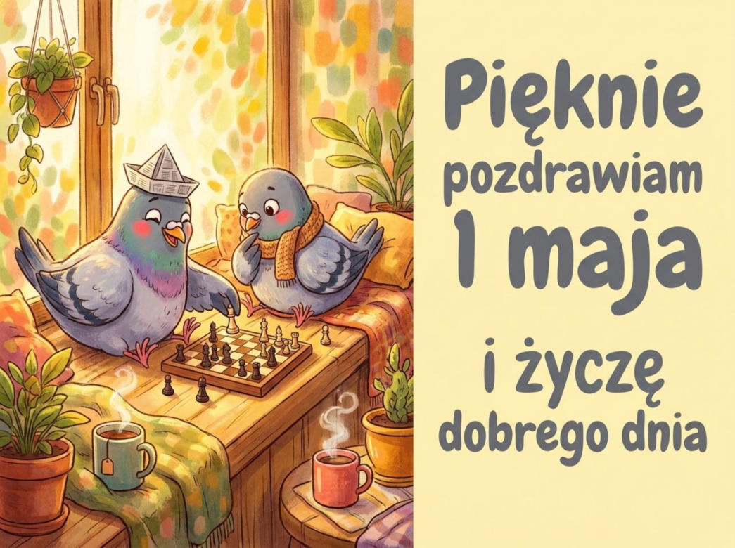 śmieszny obrazek na 1 maja
