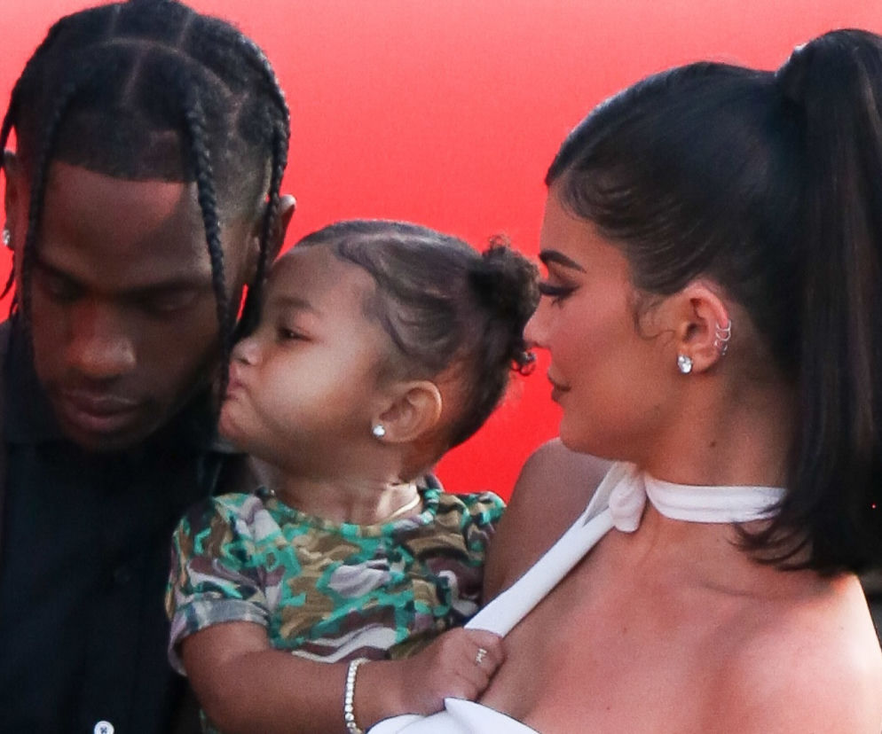Travis Scott, Stormi Webster, Kylie Jenner