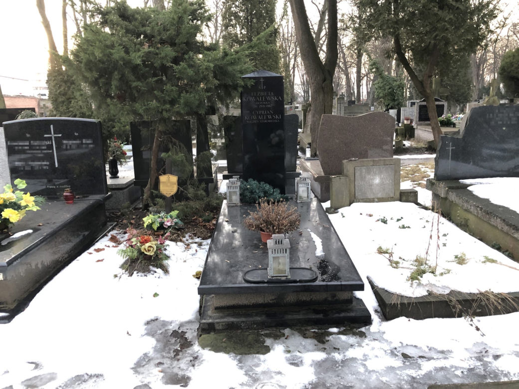 Tu zostanie pochowany Krzysztof Kowalewski