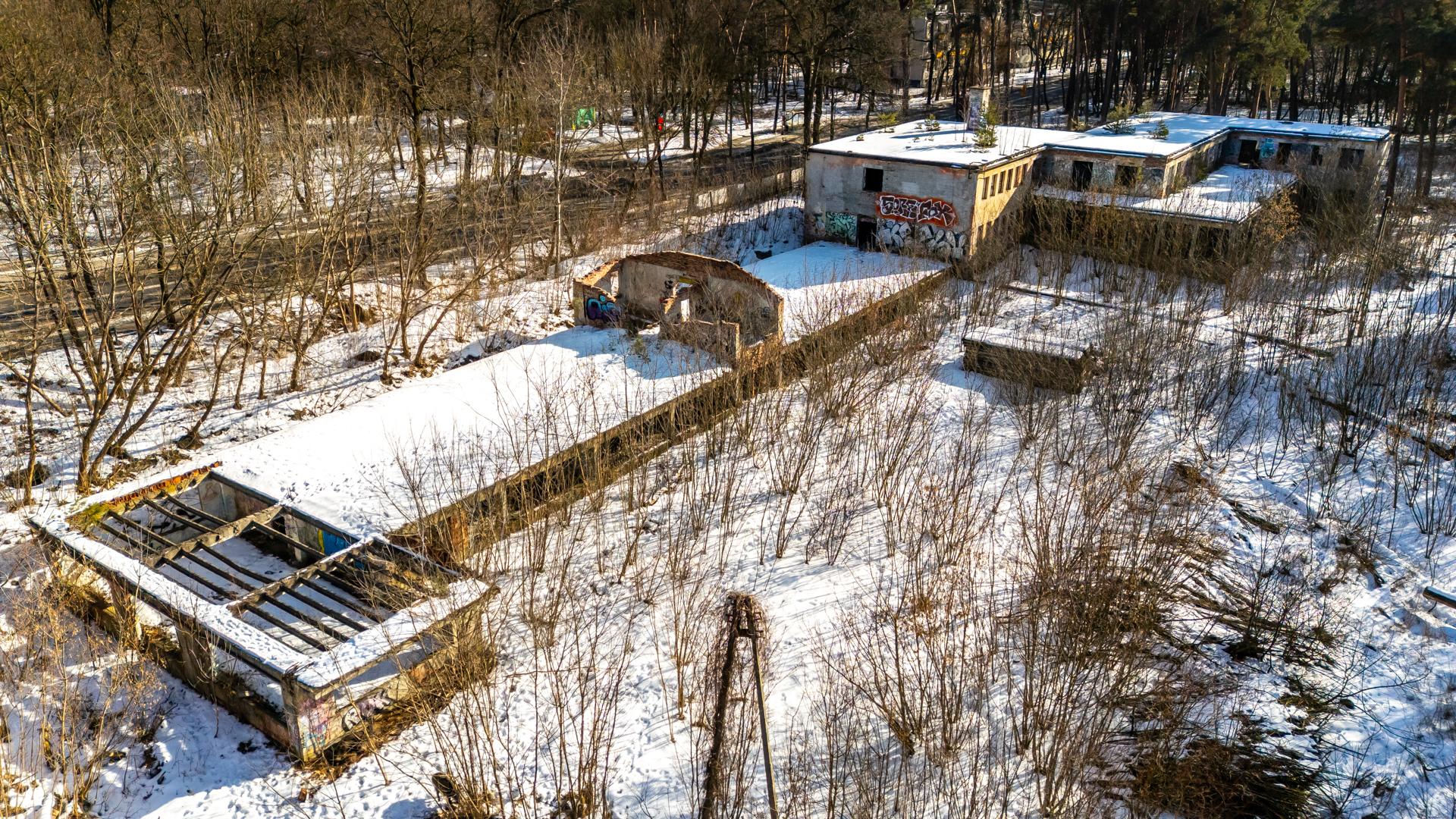 Dawny ośrodek wczasowy zakładów Wedla w Otwocku