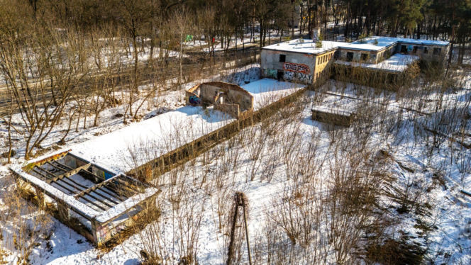 Dawny ośrodek wczasowy zakładów Wedla w Otwocku