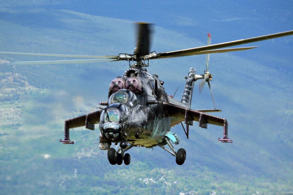 Czeskie śmigłowce Mi-24/35