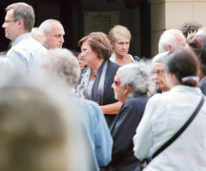 Pierwsza dama pożegnała wujka