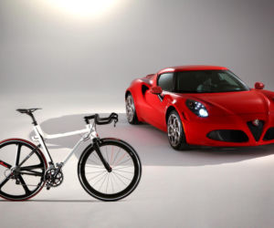 Rower szosowy 4C IFD zainspirowany modelem Alfa Romeo 4C