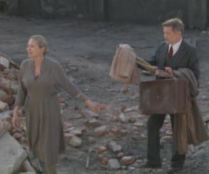 CZAS HONORU 5, odc. 60. Maria Konarska (Katarzyna Gniewkowska) i Otto Kirchner (Jacek Mikołajczak)