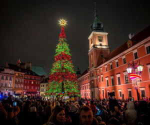 Świąteczna iluminacja 2025/2026 w Warszawie
