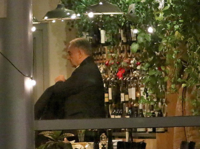 Waldemar Pawlak był w restauracji, potem zatrzymali go do kontroli