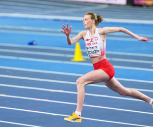 Maria Żodzik podczas Halowych Mistrzostw Świata w Lekkoatletyce Kujawy Pomorze 26 w Toruniu