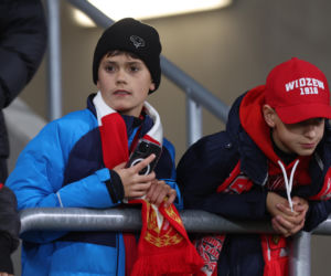 Widzew Łódź - Górnik Zabrze: Zdjęcia kibiców i zawodników z klasyku w ramach 12. kolejki PKO BP Ekstraklasy