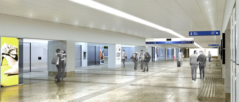 Centralny po liftingu