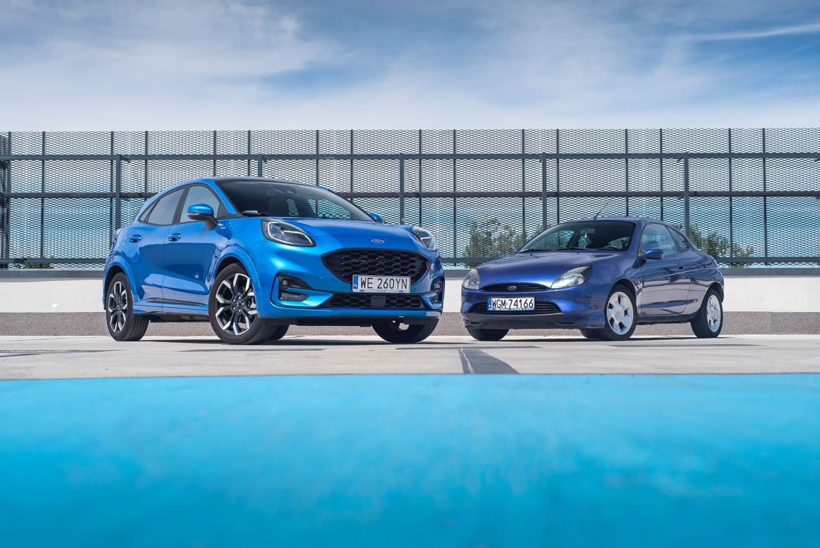 Ford Puma 1.0 EcoBoost mHEV 155 KM ST Line X & Ford Puma 1.4 16V 90 KM