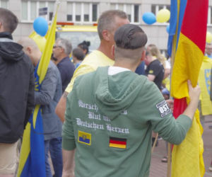 Obrazki z marszu górnośląskich autonomistów
