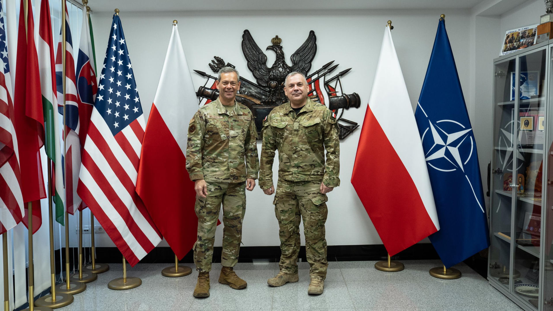 Spotkanie szefów sztabów Polski i USA. Rozmowy o F-35 i operacjach wielodomenowych