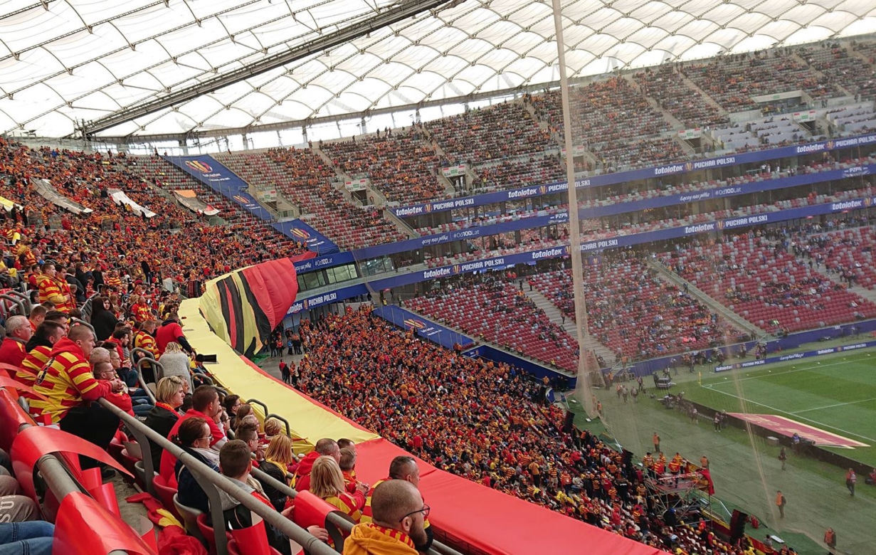 Puchar Polski. Jagiellonia Białystok - Lechia Gdańsk. Mecz na PGE Narodowy
