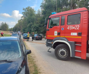 Wypadek na terenie SSE Starachowice