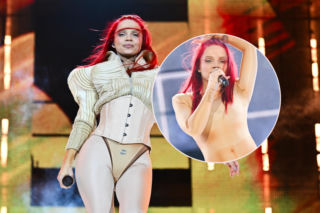 Margaret wyglądała, jakby była naga! Zrzuciła żakiecik i co miała pod nim? Sami zobaczcie!