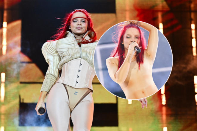 Margaret wyglądała, jakby była naga! Zrzuciła żakiecik i co miała pod nim? Sami zobaczcie!